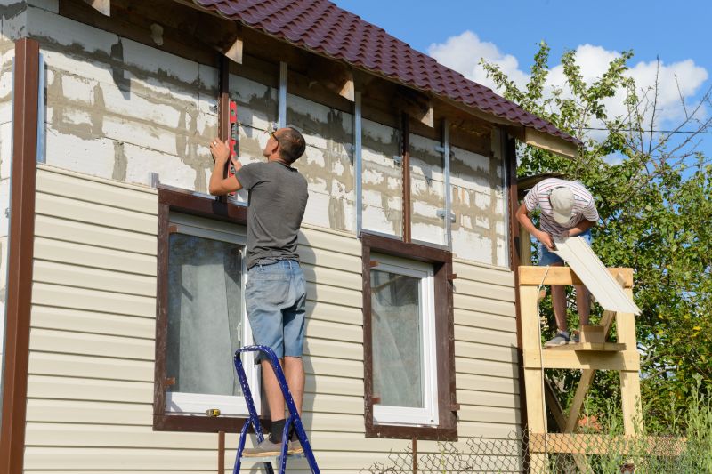 Vinyl Siding Repair in Action